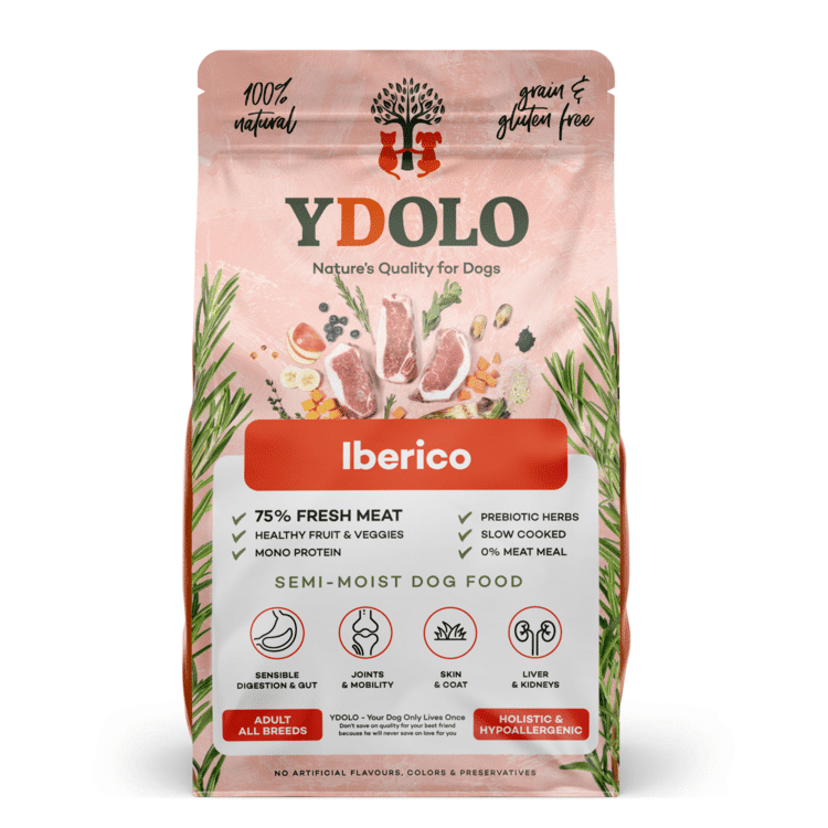 Ydolo Dog Semi Moist Iberico 2,5kg