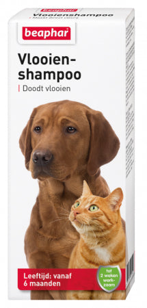Beaphar Vlooienshampoo hond en kat 200ml