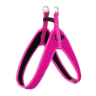 Rogz Utility Fast Fit hondentuig roze reflecterend M/L