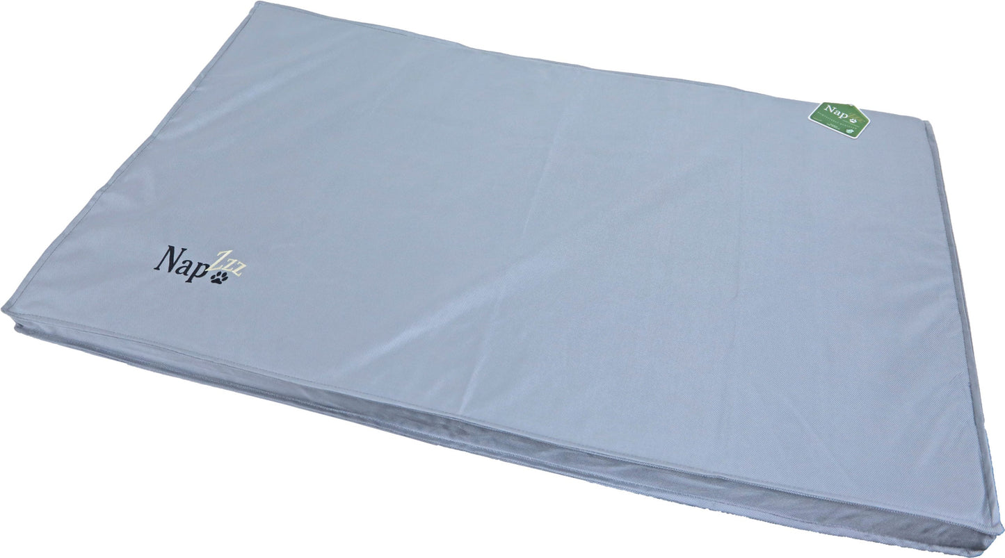 Nap’zzz draadkooi kussen waterproof grijs, 105 x 68 x 5cm