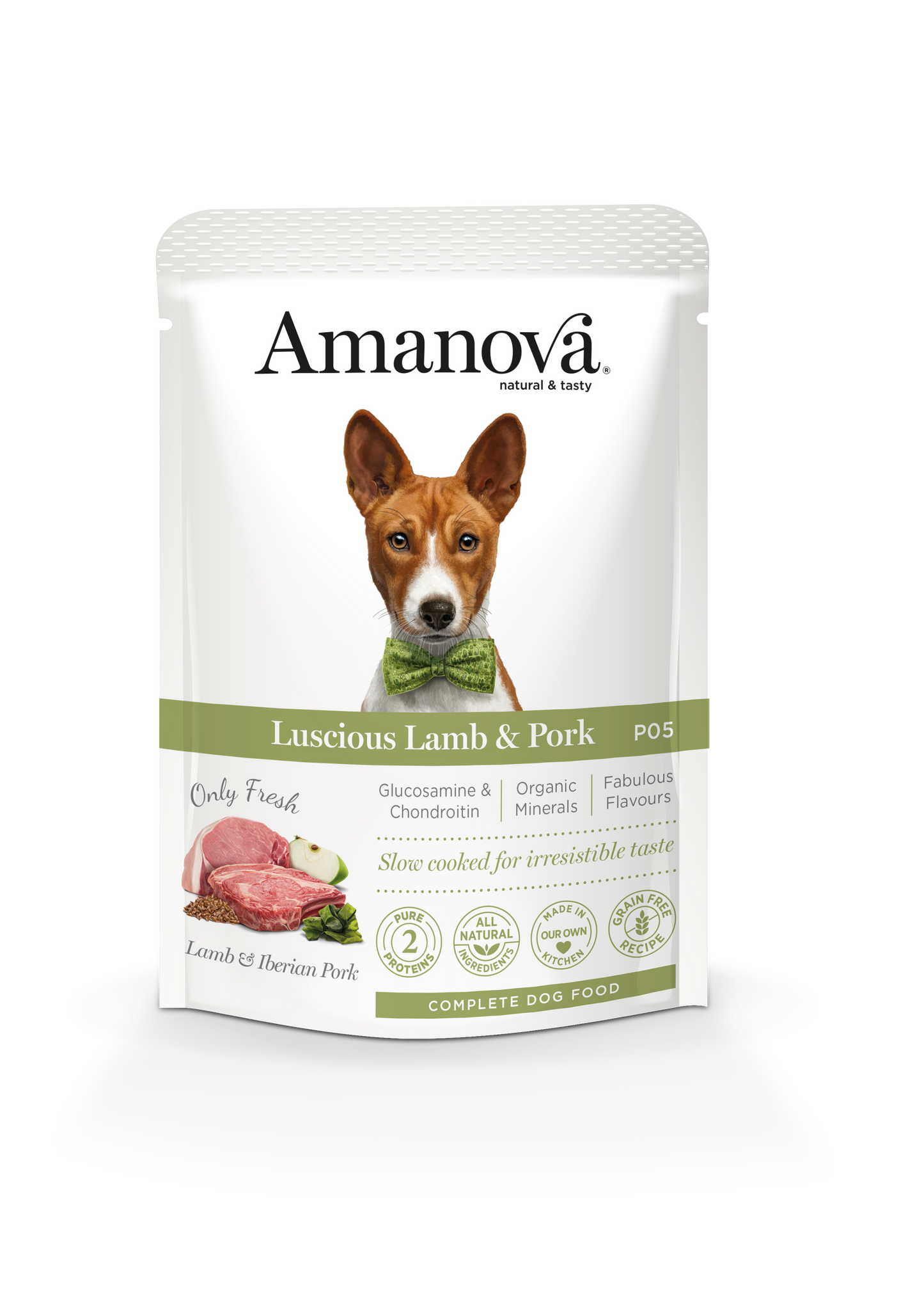 Amanova Adult Dog Luscious Lamb & Pork 100gr.