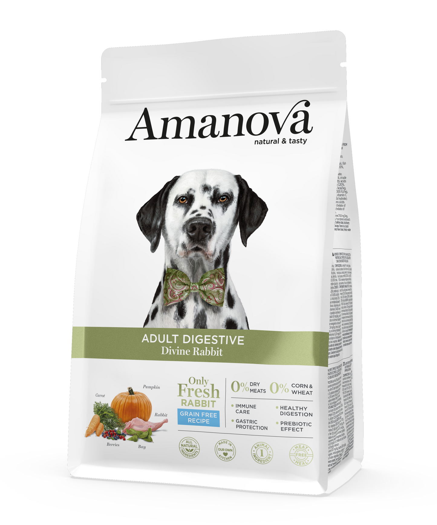 Amanova Adult Dog Digestive Divine Rabbit 2kg