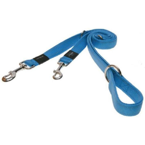 Rogz Utility multilijn XL turquoise, 1,8mtr.