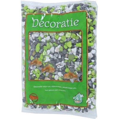 Split mix zwart/ wit/ groen 1kg